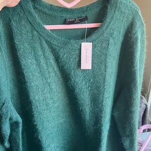 Lane Bryant Green Sweater